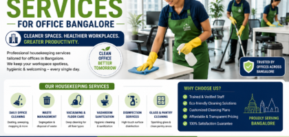 Housekeeping Services for Office Bangalore