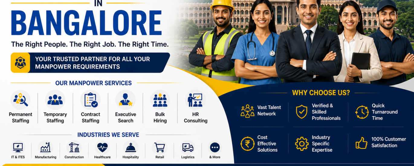 Manpower Agency in Bangalore