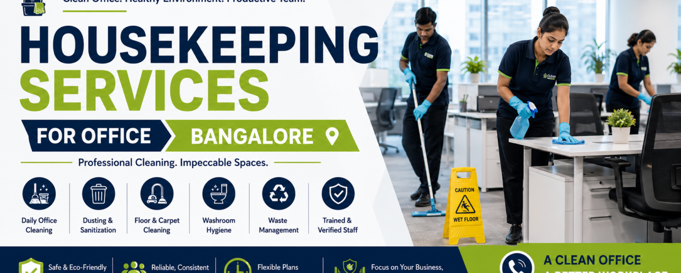 Housekeeping Services for Office Bangalore